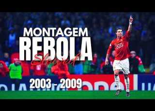Cristiano Ronaldo Manchester United MONTAGEM REBOLA Amazing Skills Goals HD