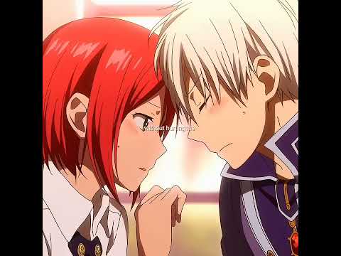 You Ll Be The First Who Ever Did Anime Akagami No Shirayuki Hime