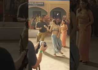 Singham Again Shooting Of New Song Hajmula Singhamagain Blockbaster Rohitshetty