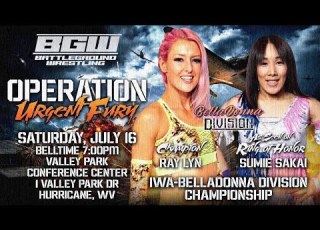 Ray Lyn Vs Sume Sakai BGW IWA Belladonna Division Championship