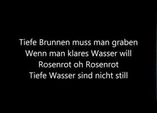  Rammtein Rosenrot Lyrics