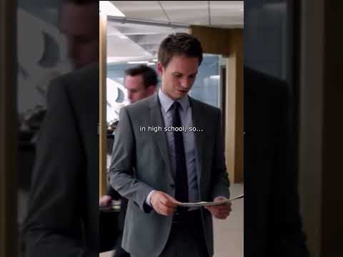 How Mike Ross Flirts With Rachel Zane In Suits Iconic Scene