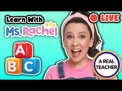 Learn With Ms Rachel Toddler Learning Kids Songs Nursery Rhymes Wheels On The Bus