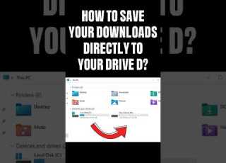 How To Change Your Download Location To Drive D Step By Step Guide Downloads TechTips HowTo