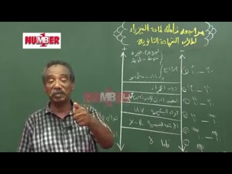 الفيزياء مراجعة عامة باب الذرة أ كمال العبيد حصص الشهادة السودانية