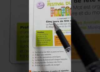 المحاضرة الثانية للثالث متوسط فرنسي المنهج الجديد Génération و موضوع Le Féstival Du Mot صفحة 80