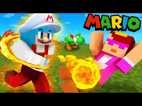 マリオのチートアイテム使ってイタズラ まいくら マインクラフト