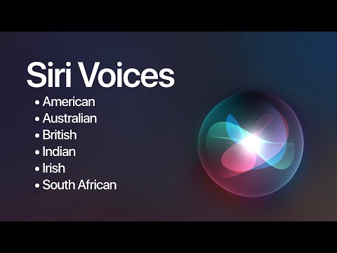 The New Apple Siri Voices