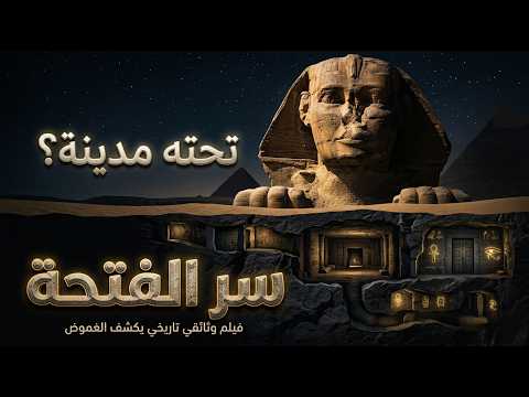 فيلم وثائقي سر الفتحة تحت أبو الهول هل بتخفي مدينة كاملة ولا ده أكبر لغز في الجيزة
