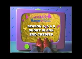 Barney Friends Seasons 4 6 Short Blank End Credits Pre 1K Sub Special