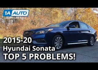 Top 5 Problems Hyundai Sonata Sedan 7th Generation 2015 20