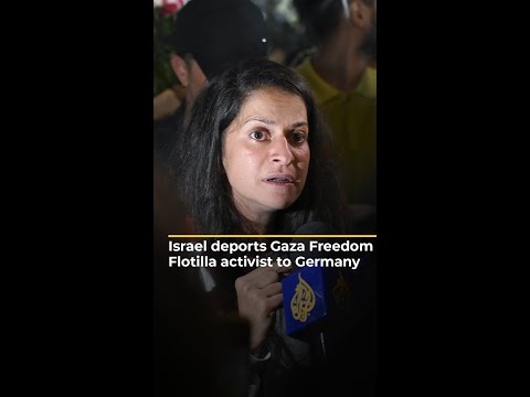 Israel Deports Gaza Freedom Flotilla Activist To Germany AJ Shorts