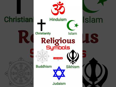 Religious Symbols Religion Dharma Trending Viral Hindu Muslim Knowledge Christian Jainism