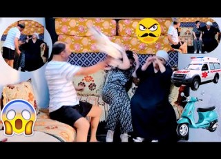 ناااار ي ابتهال ضربات وحدة بالموتور خلاتها وهربات