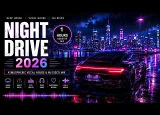 Night Drive Deep House 2026 Atmospheric Vocal House Nu Disco Mix