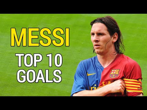 Lionel Messi Top 10 Goals For Barcelona