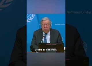  We Are Pushing For Peace UN Secretary General Press Conference