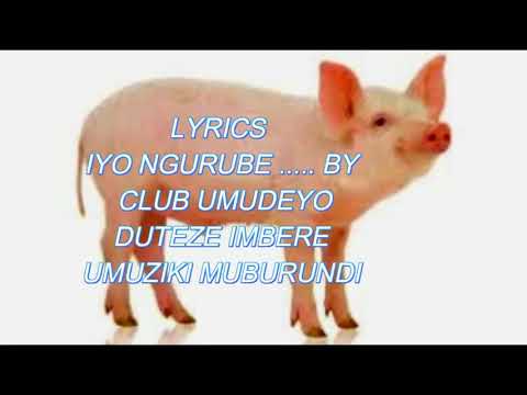 Iyo Ngurube Club Umudeyo Burundi