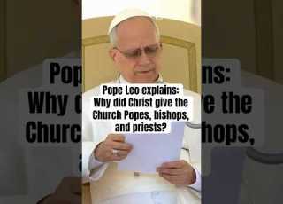  Pope Leo Explains Vatican II S Teaching On Catholic Church S Hierarchy Of Pope Bishops Priests
