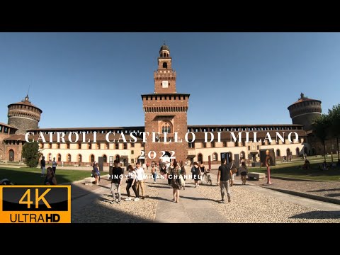 Cairoli Castello Di Milano 2022 4K Walking City Tour Pinoy In Milan Channel