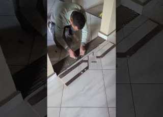  تركيب عتبة باب بديكور سيراميك