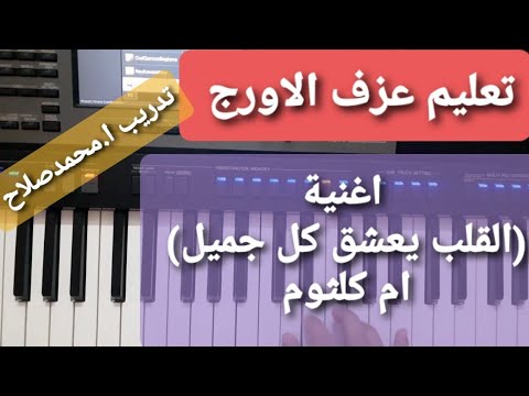 تعليم عزف الاورج اغنية القلب يعشق كل جميل ام كلثوم تدريب ا محمدصلاح تعليم عزف الاورج اغنية القلب يعشق كل جميل ام كلثوم تدريب ا محمدصلاح