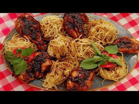 طريقة عمل دبابيس الدجاج بالزعتر والليمون البلدي يوكل مع الشيف نونا