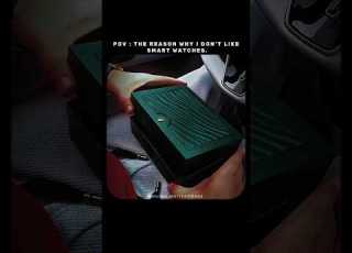  POV The Reason Why I Don T Like Smart Watches LuxuryMindset