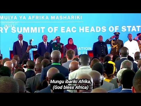 Tanzania National Anthem At 25th EAC Heads Of State Ordinary Summit