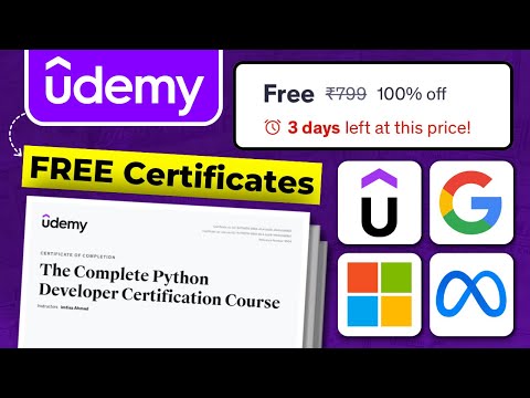 How To Get Udemy Courses For FREE With Certificates In 2026 Udemy FREE Courses