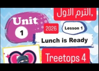 الصف الرابع منهج الترى توبس 2026 الوحدة الاولى الدرس الاول