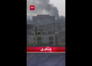 تصاعد أعمدة الدخان في سماء الخرطوم