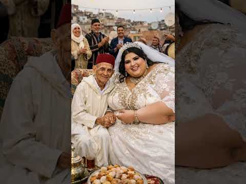 مايمكنش عروسة بعمر 18 سنة وزنها 500 كيلو تزوجت عجوز نحيف البنية في عمر أبيها