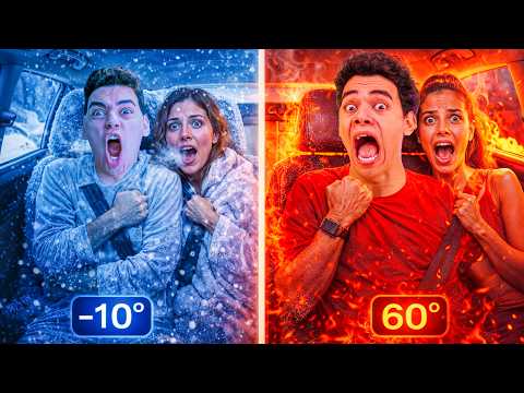 تحدي السيارة الحارة VS السيارة الباردة نهاية صادمة