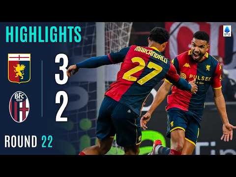 GENOA BOLOGNA 3 2 HIGHLIGHTS Messias The Hero Edges Five Goal Thriller SERIE A 2025 26