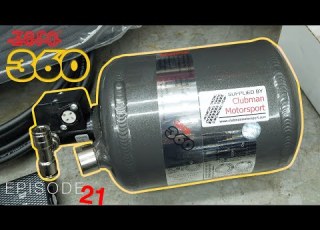 Lifeline Zero 360 Fire Extinguisher Upgrade Race Car Fire Extinguisher System Install Episode 21