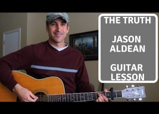 The Truth Jason Aldean Guitar Lesson Tutorial