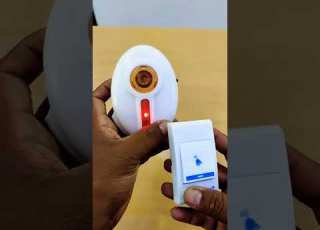 Wireless Calling Bell Wire இல ல ம ப ல அட க க ம Unboxing Shorts Youtubeshorts Homeautomation