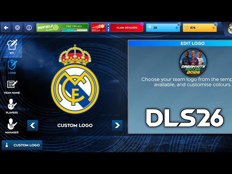 كيفية استيراد شعار وأطقم ريال مدريد في لعبة دريم ليج سوكر 2026