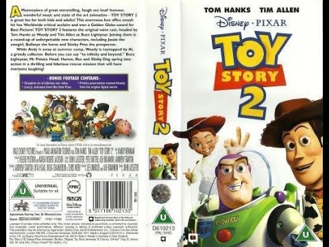 Disney S Pixar Toy Story 2 1999 Trailer VHS 2000 UK