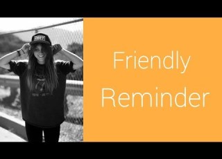 Nightcore Friendly Reminder