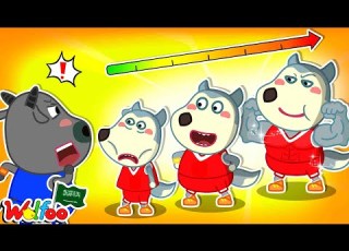 في كل مرة يسجل وولفو يصبح المدافع أقوى تحدي الصبر مع Wolfoo Wolfooinarabic