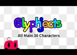 Glyphjects All Main 36 Characters Read Desc For More Info