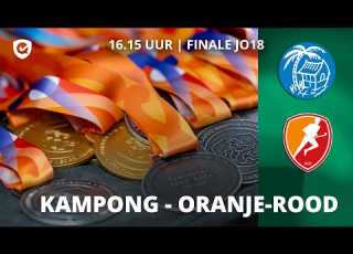 NK Jeugd 2026 FINALE JO18 KAMPONG ORANJE ROOD LIVE OM 16 15 UUR