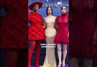 Joy Sunday Jenna Ortega And Emma Myers At The Wednesday Season Two Premiere Looking Flawless