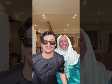 ريفكا وامه في عيد الفطر المبارك