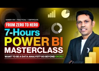  Learn Power BI In 7 Hours Full Beginner To Advanced Course With Dashboard Project 2025