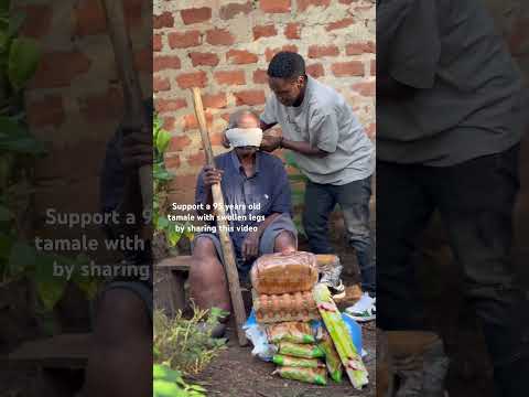 Standing With Tamale 95 Years Strong His Legs Are Swollen And He S In Urgent Need Share Love