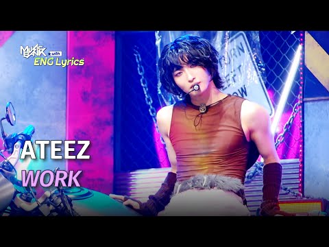 ATEEZ 에이티즈 WORK Lyrics KBS WORLD TV 240531