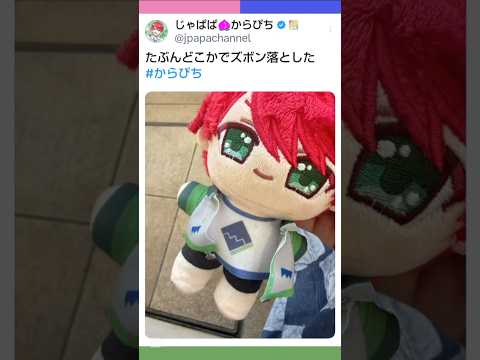 ぬいのズボンが消失したじゃぱぱさん カラフルピーチ からぴち